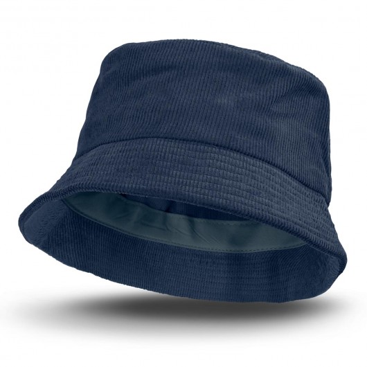 Navy Corduroy Bucket Hats